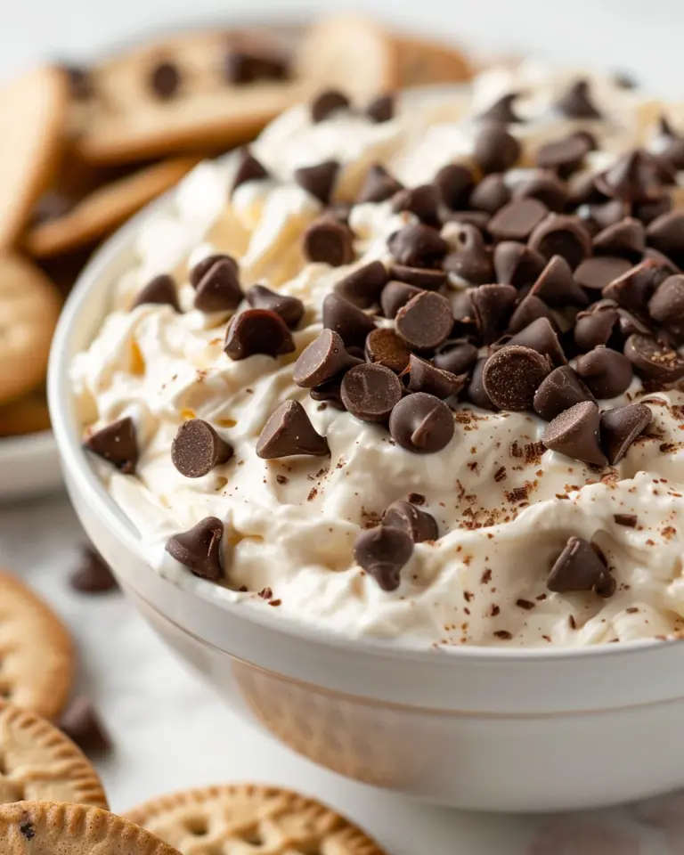 Chocolate Chip Dip in 5 Minutes