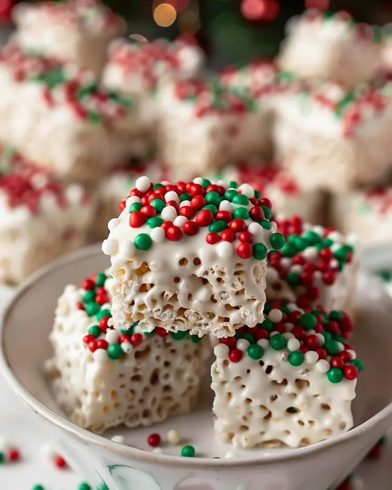Christmas Rice Crispy Treats