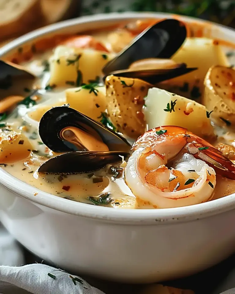 Hearty Nova Scotia Seafood Chowder for Cozy Nights In
