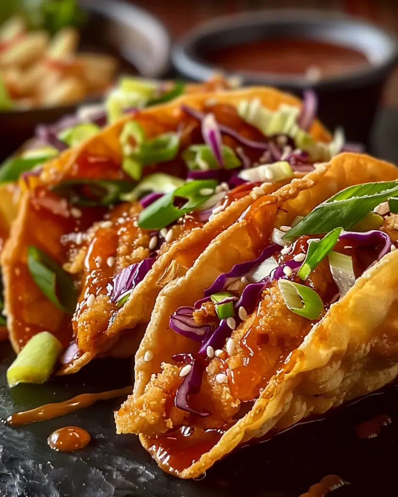 Applebee’s Chicken Wonton Tacos