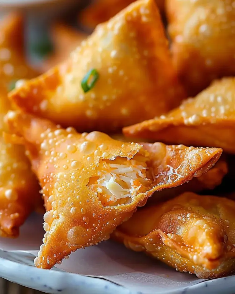 Crab Rangoon – Crab & Cream Cheese Filled Crispy Wontons
