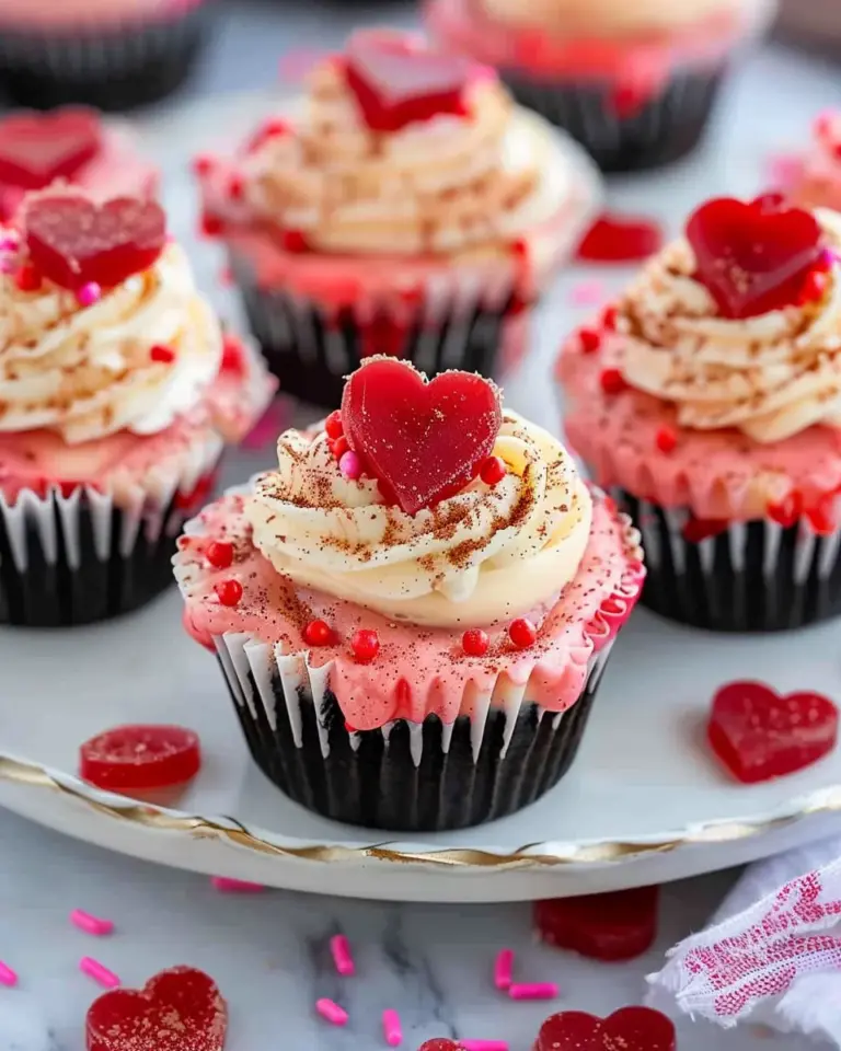 Red Hot White Chocolate Cheesecakes