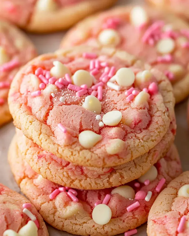Strawberry Cheesecake Cookies