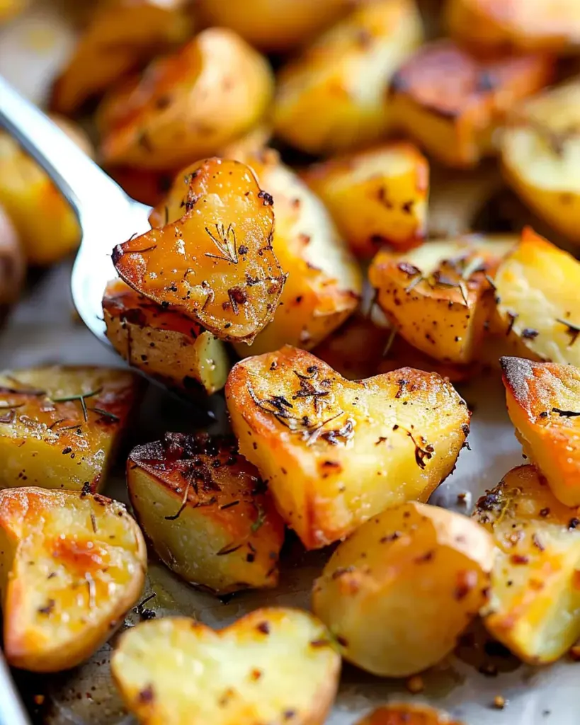 Roasted Heart Potatoes