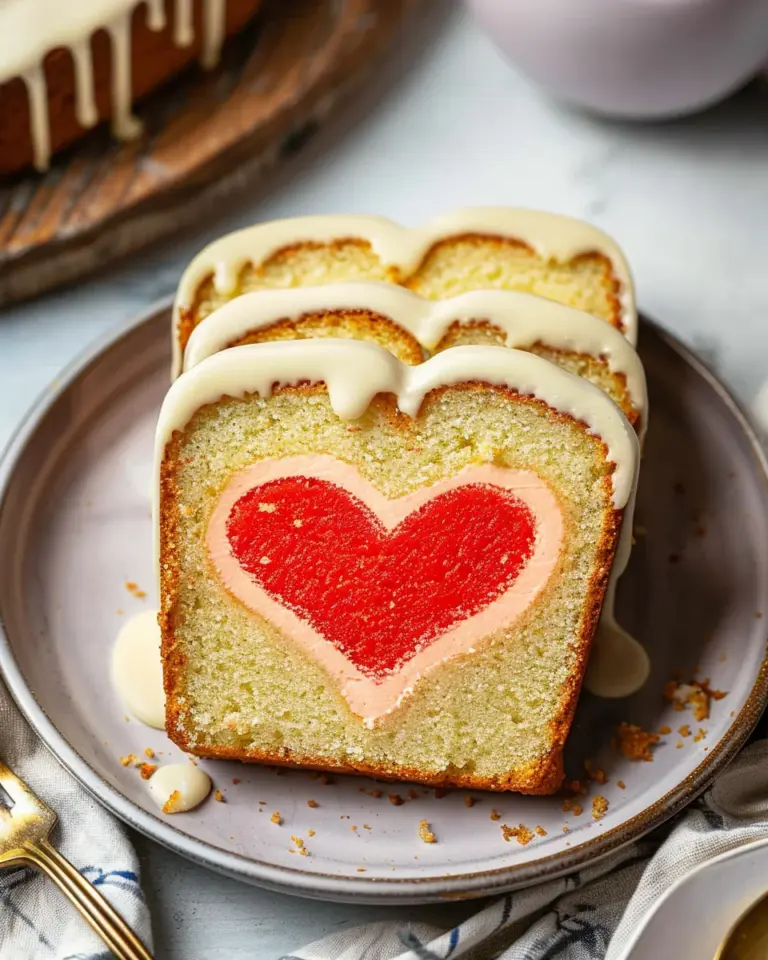 Heart Surprise Cake