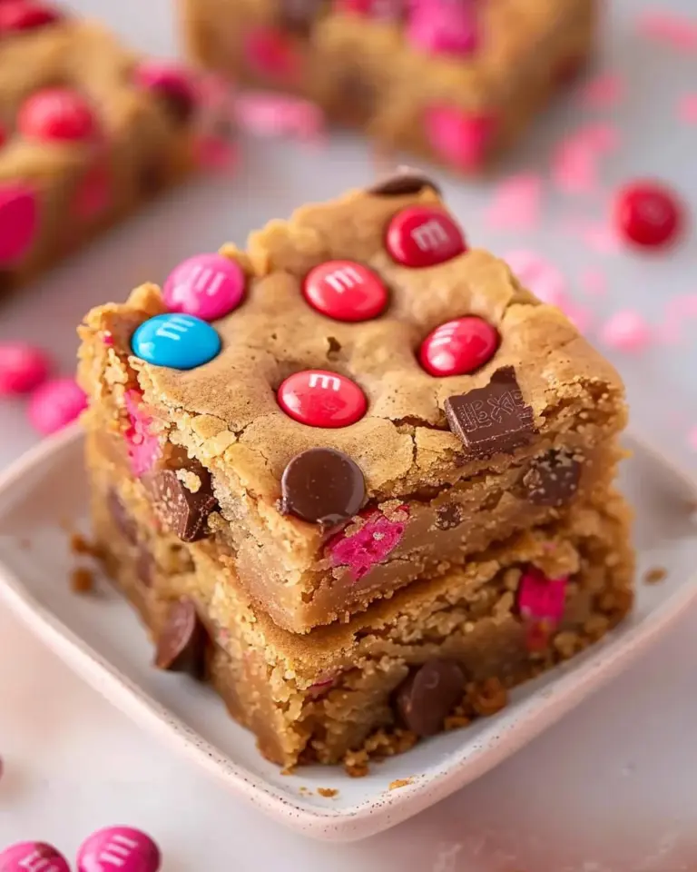 Valentine Blondies