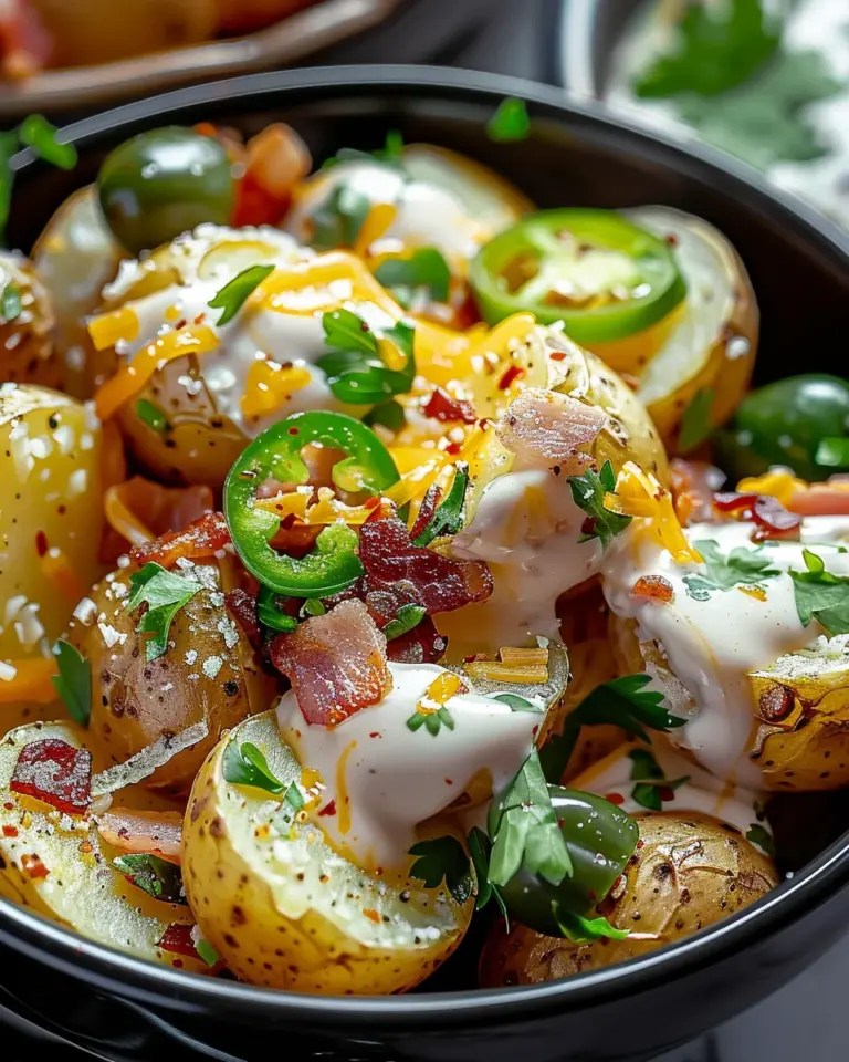 Jalapeño Popper Roasted Potato Salad