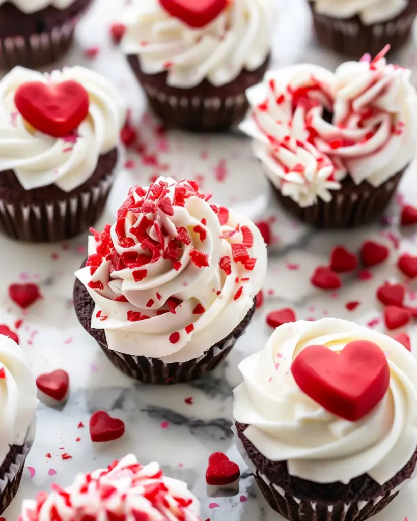 Heart Cupcakes