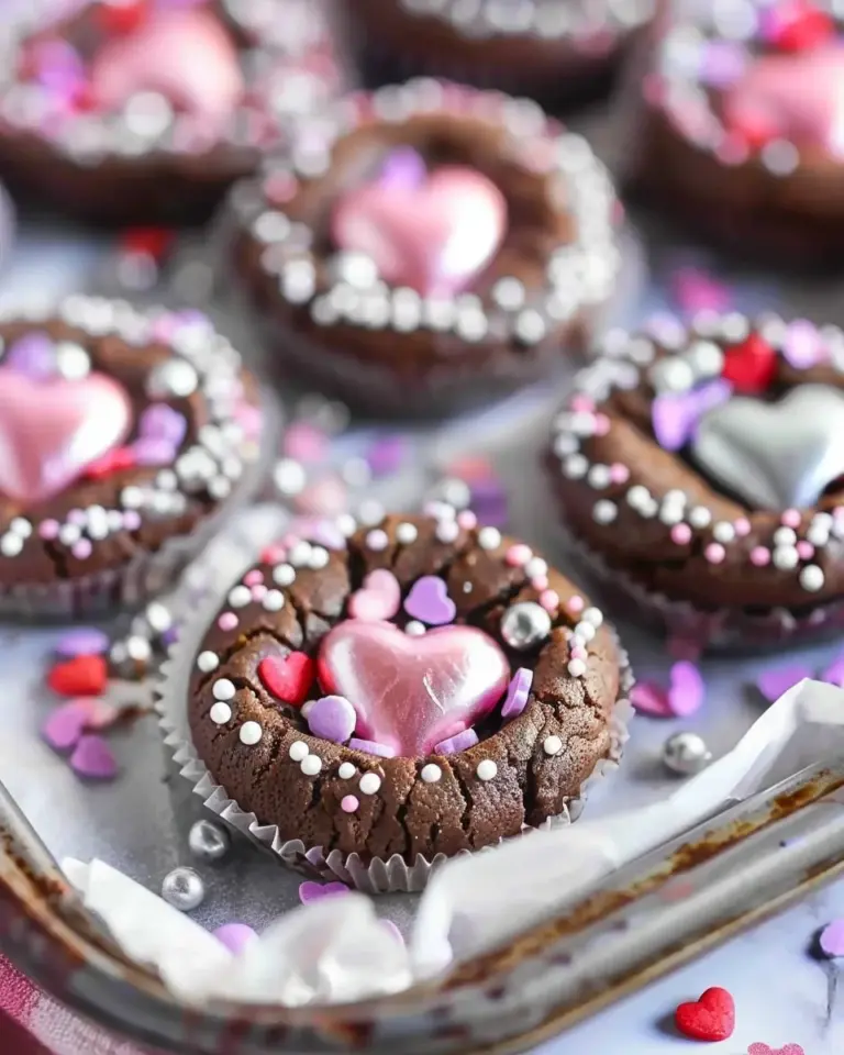 Chocolate Heart Blossoms