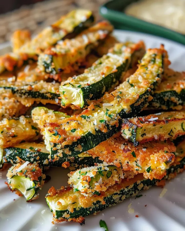 15-Minute Air Fryer Zucchini Fries: Irresistibly Crispy Snack