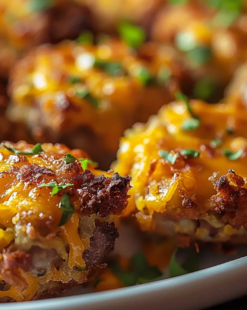 Crispy Hashbrown and Sausage Bites 6 4 3 3