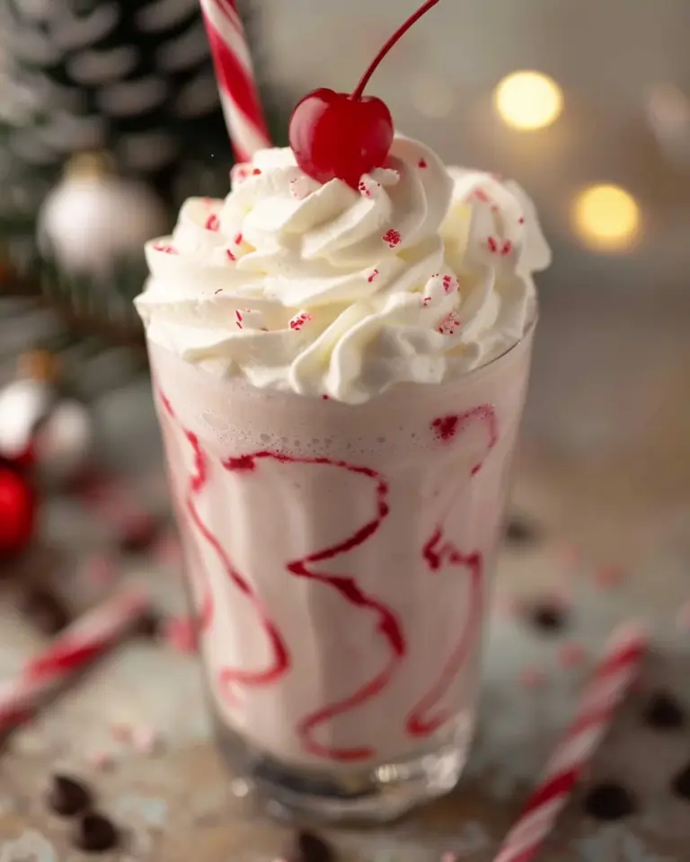 Chick Fil A Peppermint Milkshake