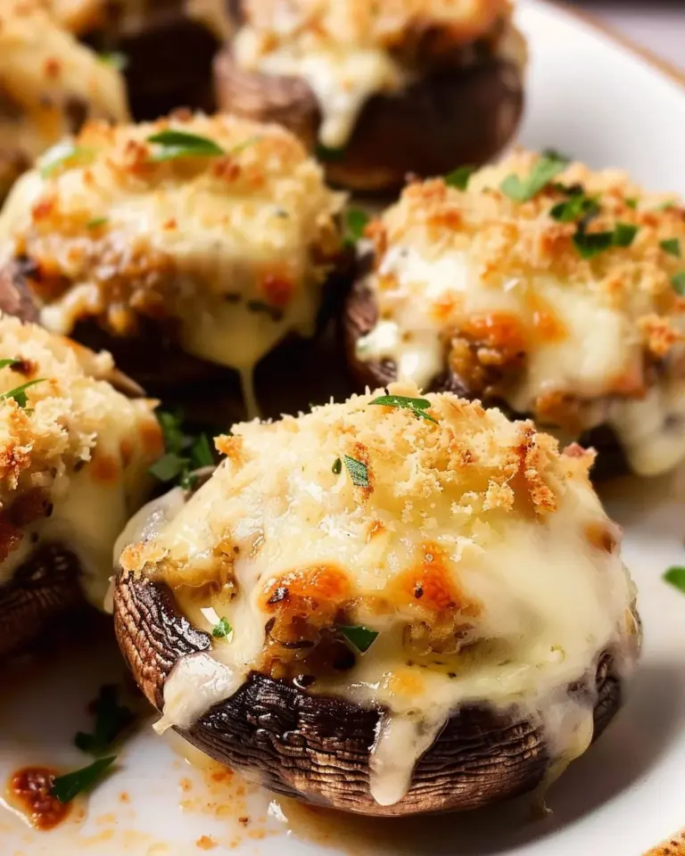 Longhorn Stuffed Mushroom Recipe