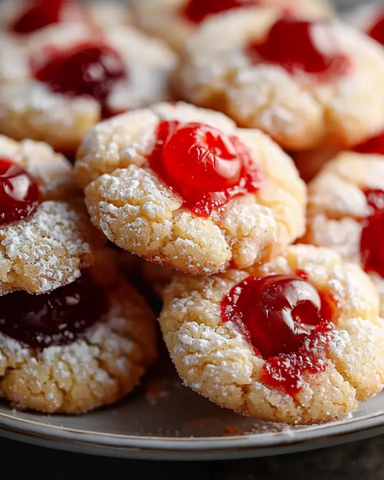 Maraschino Cherry Sugar Cookies That Will Delight You!