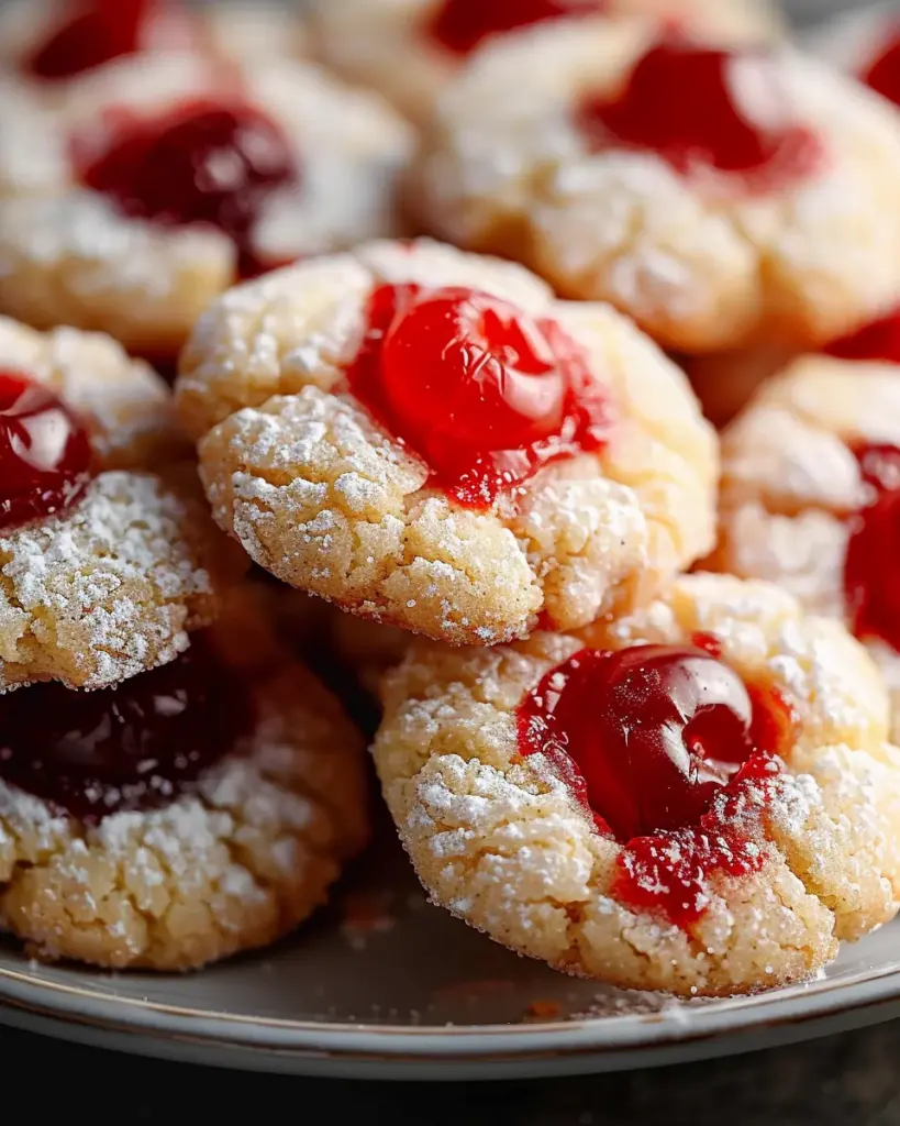 Maraschino Cherry Sugar Cookies That Will Delight You!