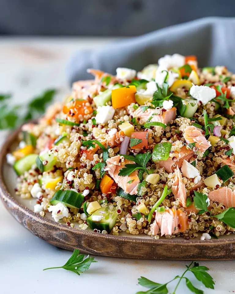 Salmon Quinoa Salad