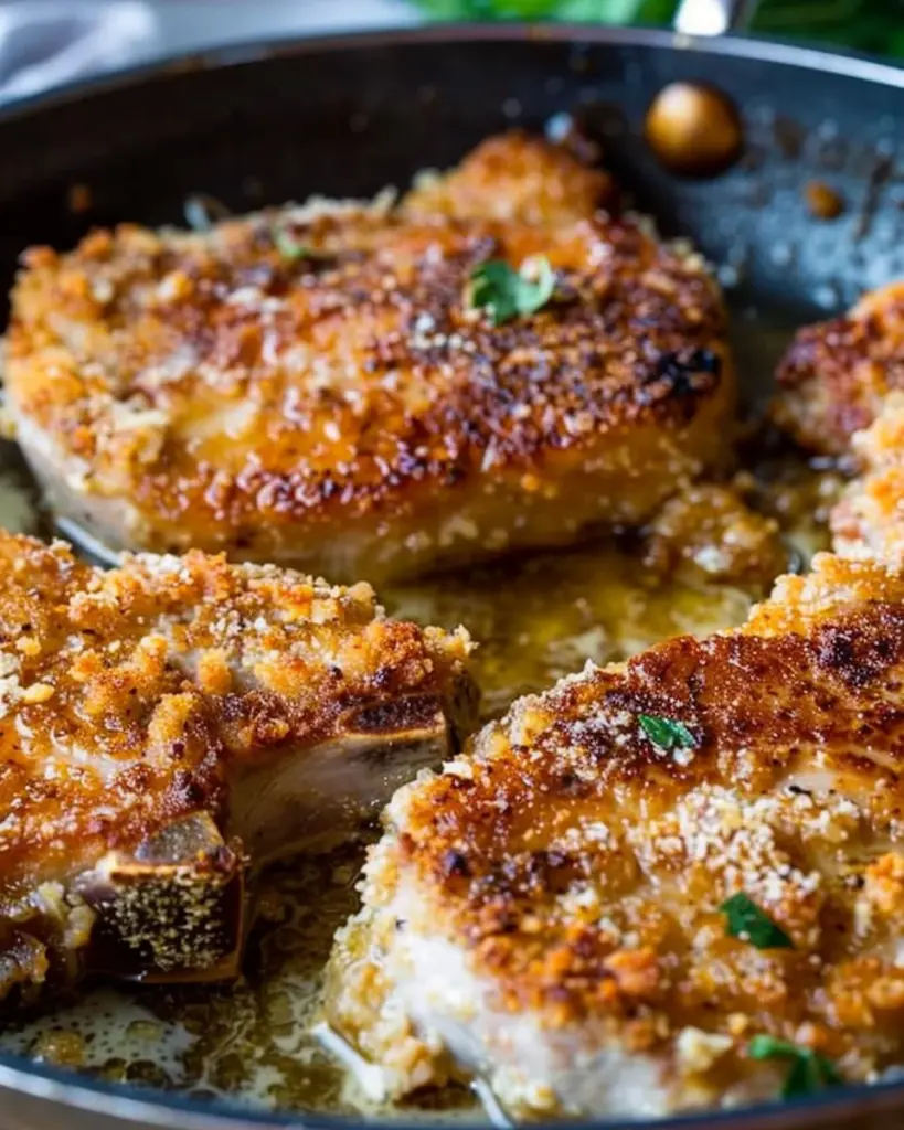 Buttermilk Parmesan Pork Chops