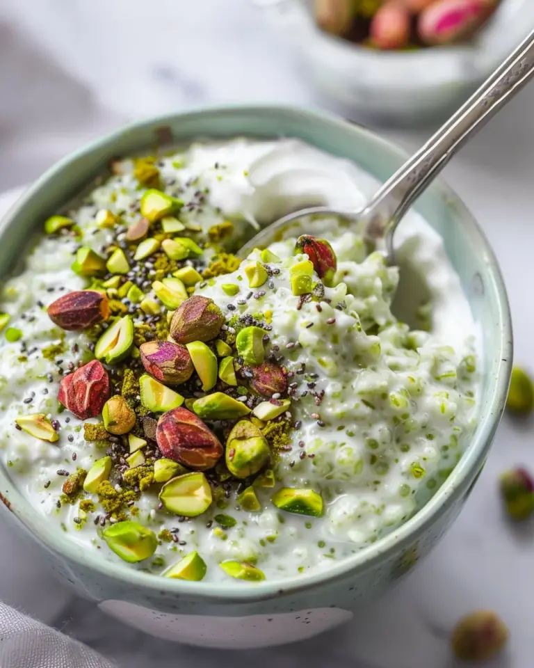 Pistachio Overnight Oats