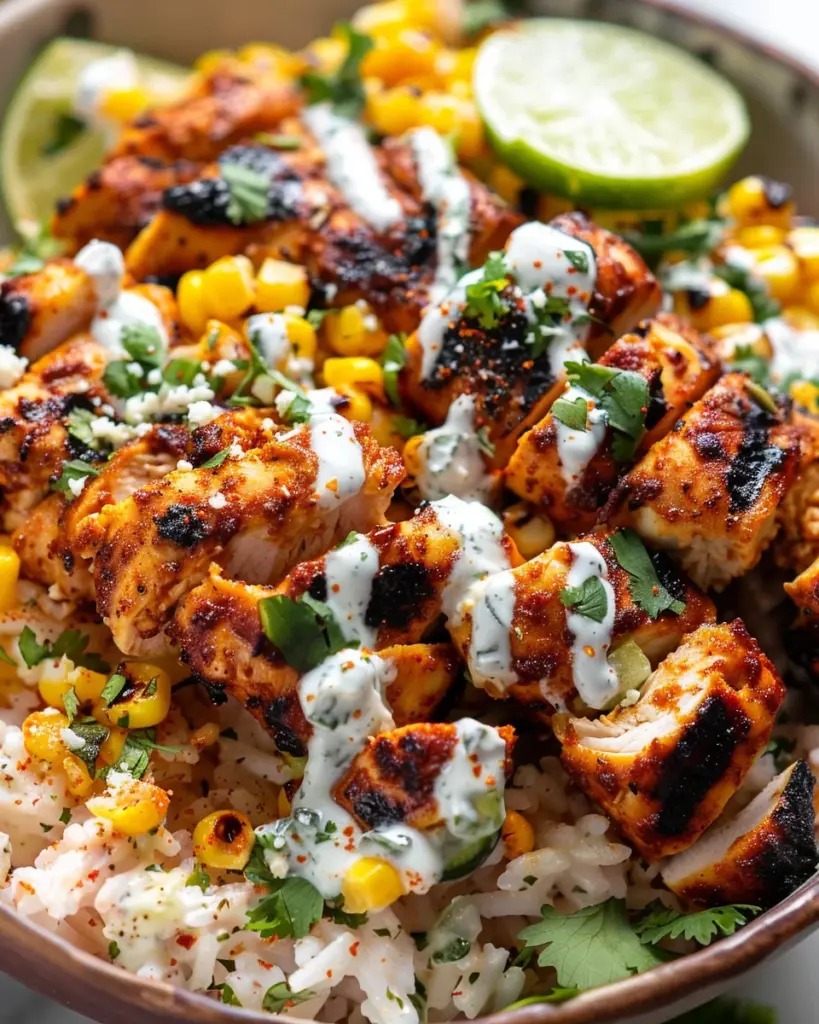 Tasty Street Corn Chicken Bowl - Alrightwithme 5 2 1