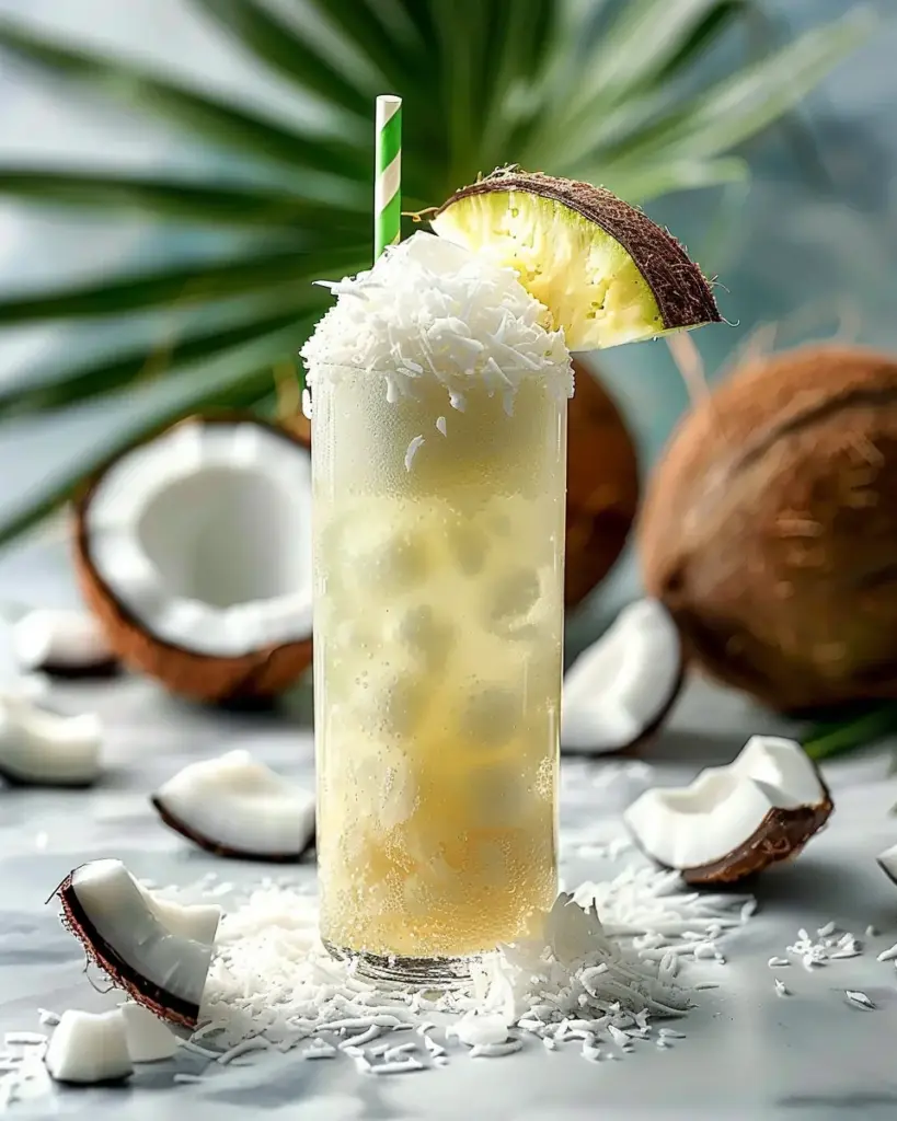 Coconut Kiss Dirty Soda: Your Tropical Escape in a Glass