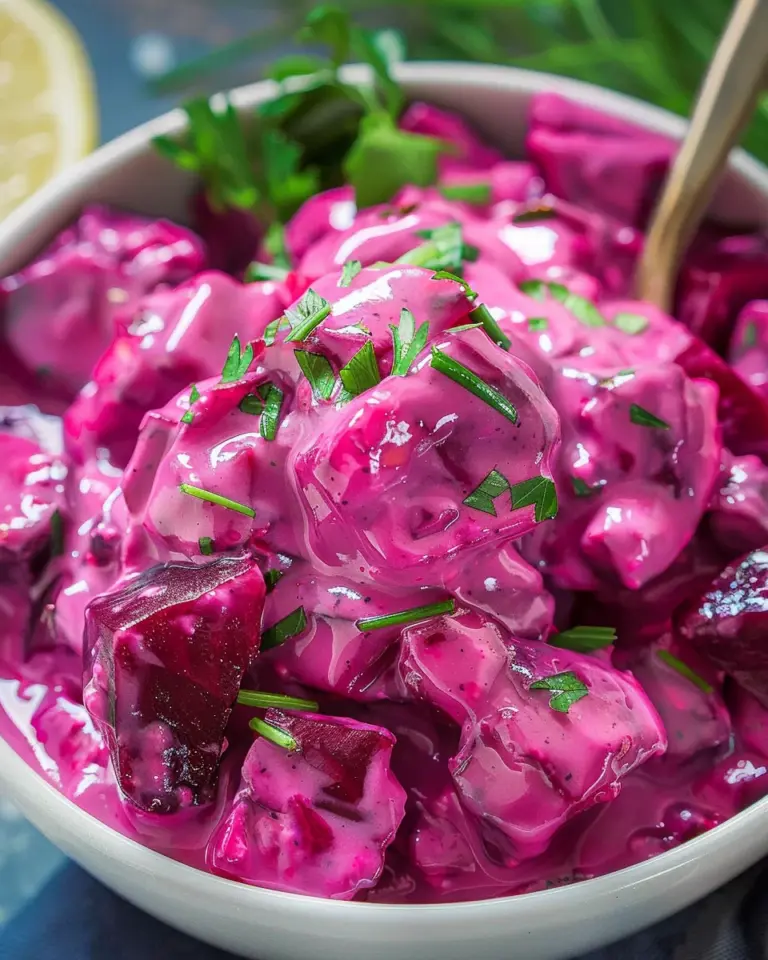 Beetroot Salad Dip With Greek Yogurt (Patzarosalata)