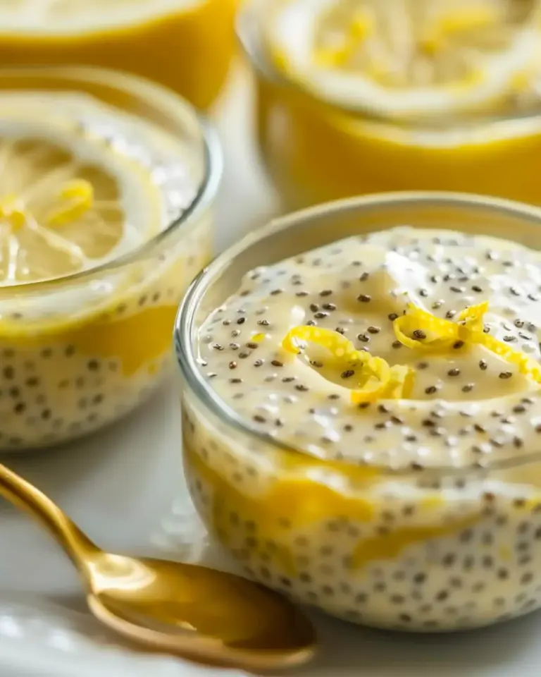 Lemon Chia Seed Pudding