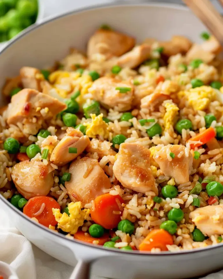 Homemade Healthy Chicken Fried Rice
