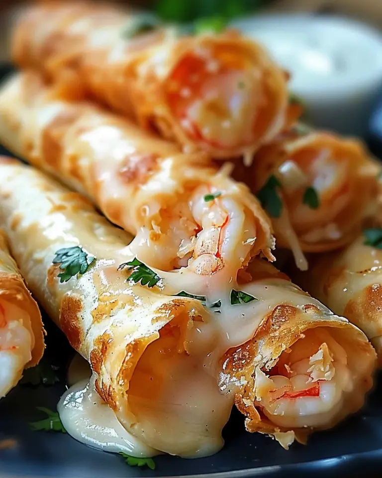 Crispy Crab And Shrimp Queso Taquitos You’ll Love to Make