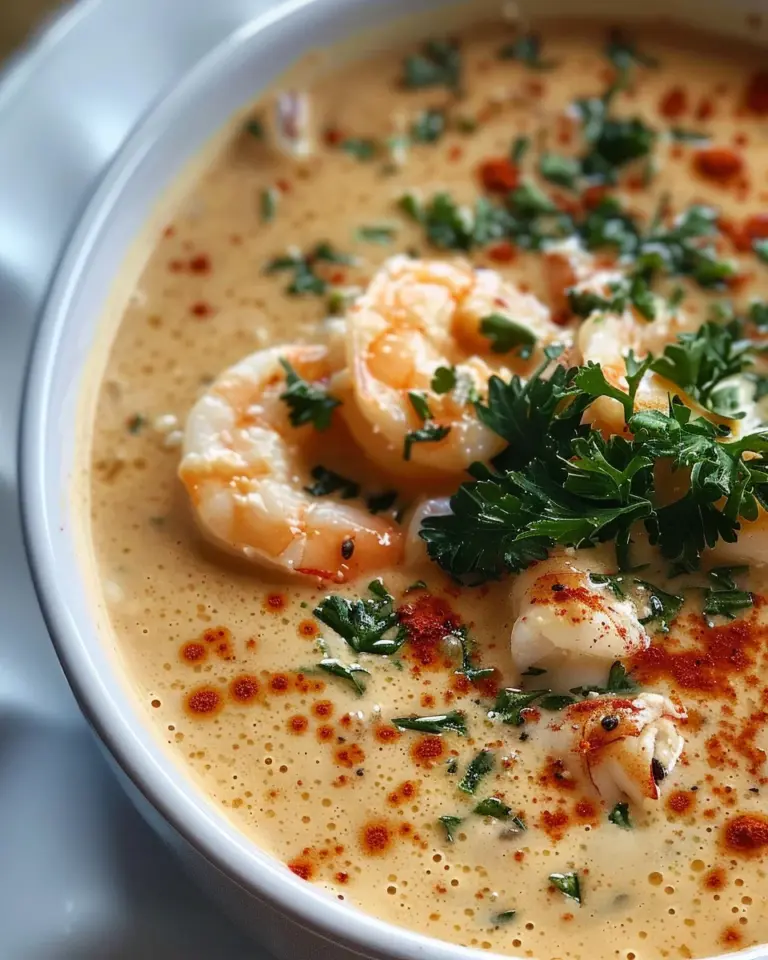 Crab and Shrimp Seafood Bisque