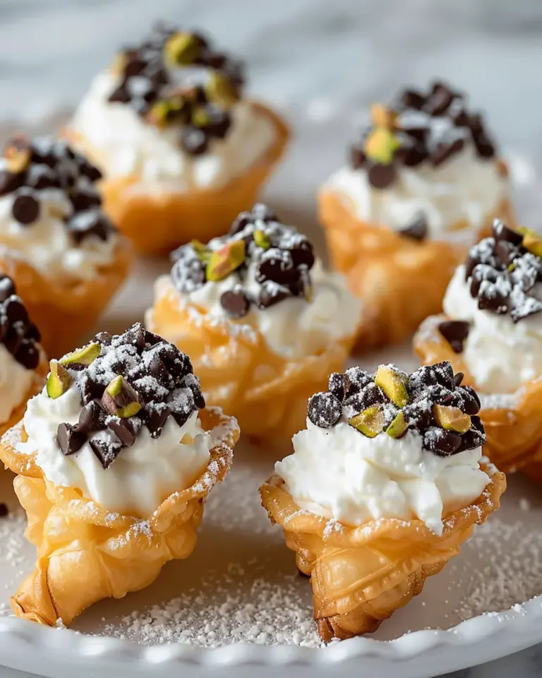 Cannoli Bites Recipe