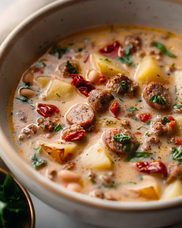 Tuscan Sausage and Potato Soup