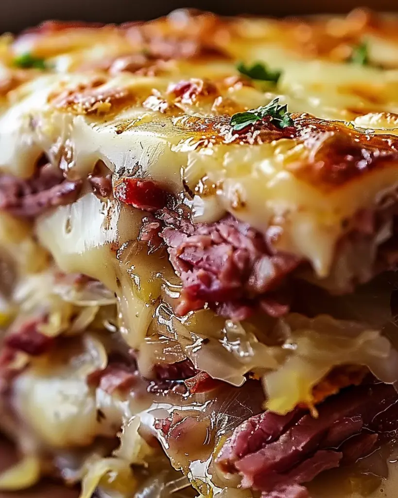 Homemade Reuben Bake