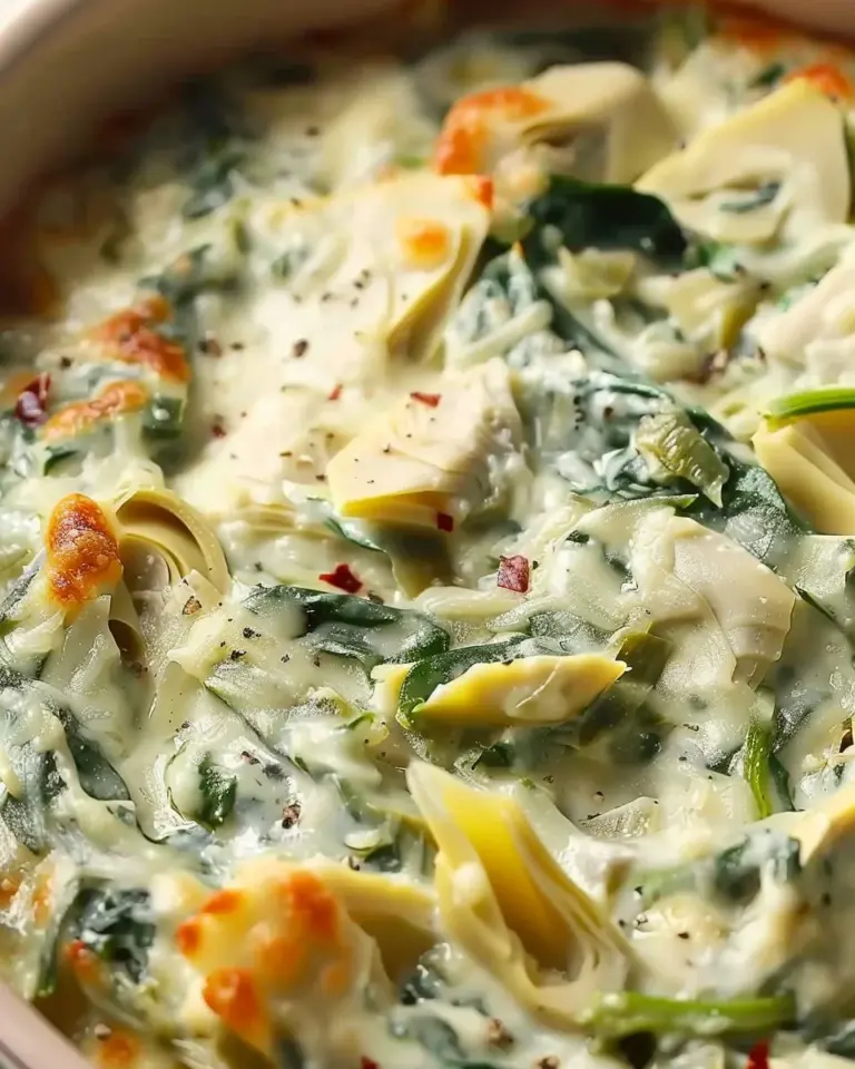 Simple Crockpot Spinach Artichoke Dip
