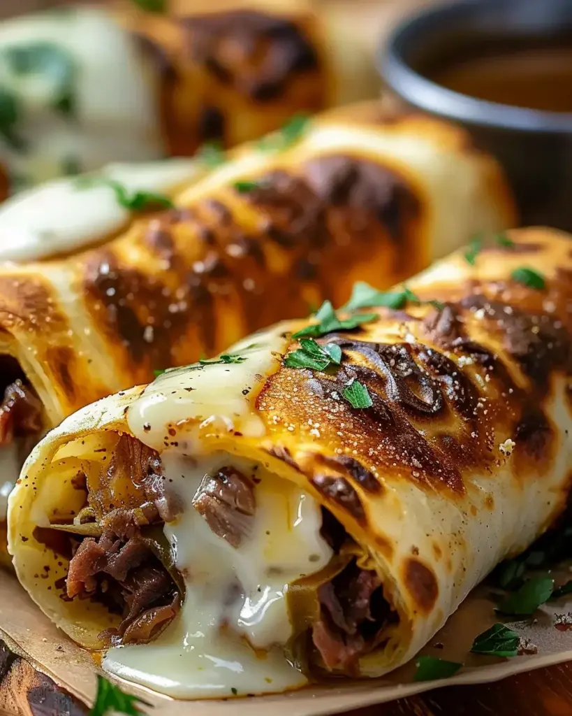 Crispy French Dip Tortilla Roll Ups for Ultimate Comfort Food