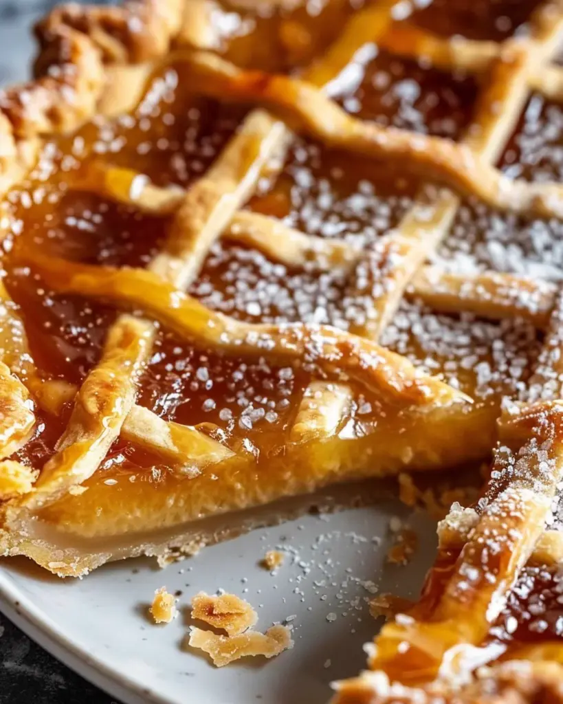 Salted Whiskey Honey Pie 4 3 2 54