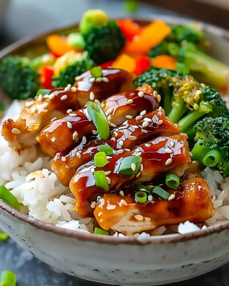 Sticky Chicken Rice Bowls: An Incredible Ultimate Recipe for Every Occasion