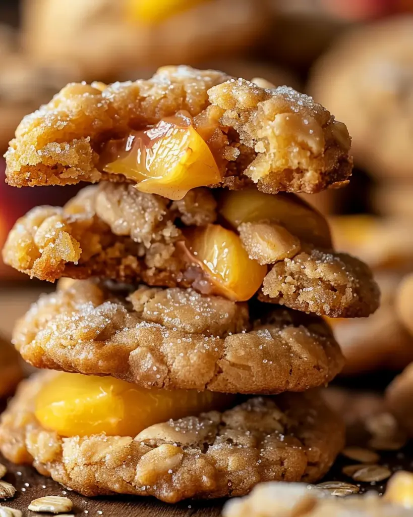 Indulgent Peach Cobbler Cookies for Sweet Summer Bliss