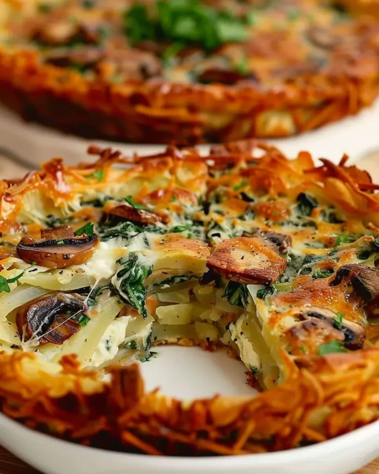 Crispy Potato Pie