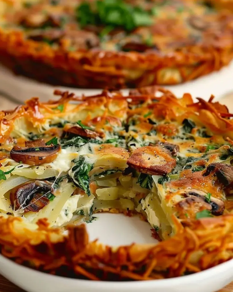 Crispy Potato Pie
