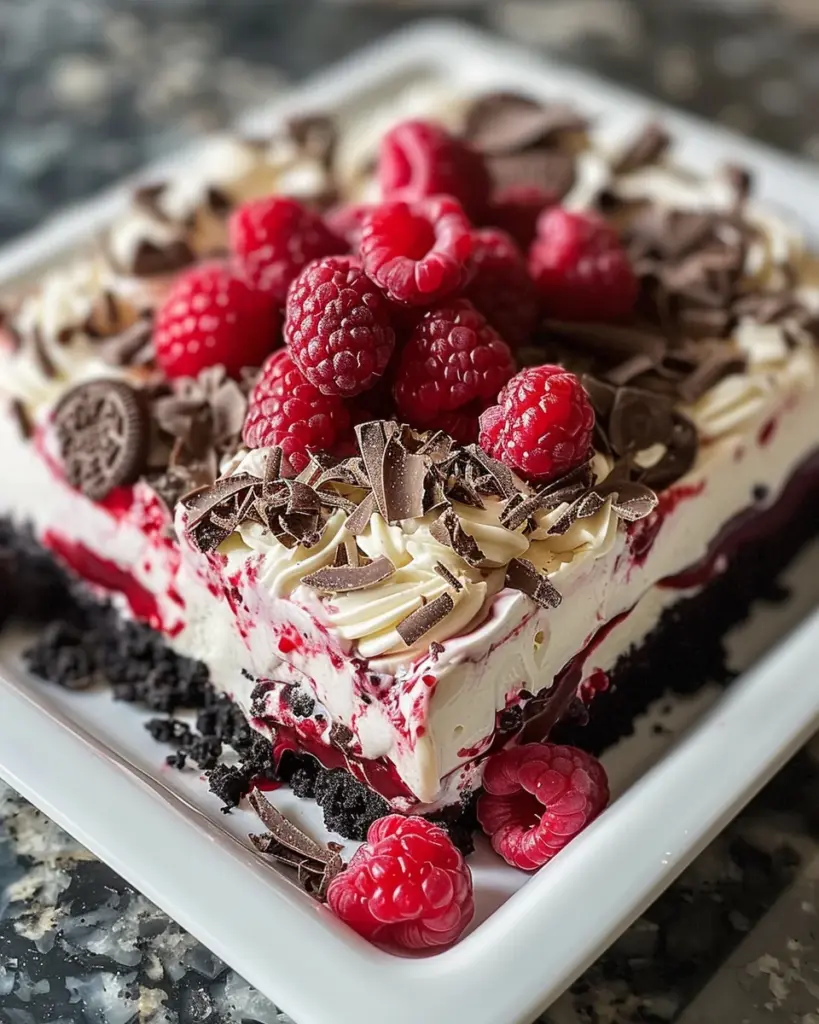 Raspberry Chocolate Lasagna