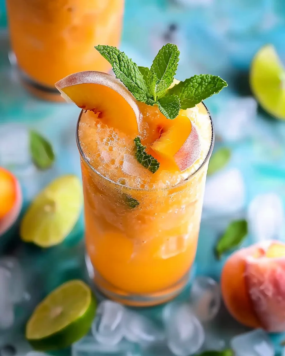 Pineapple Peach Agua Fresca: Easy, Refreshing Summer Drink
