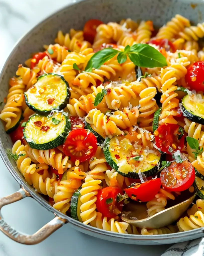 Best Weeknight Tomato Zucchini Pasta – Homefoodkitchen