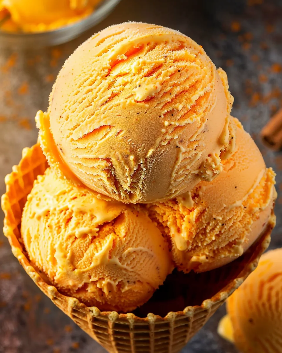 Carrot Ice Cream
