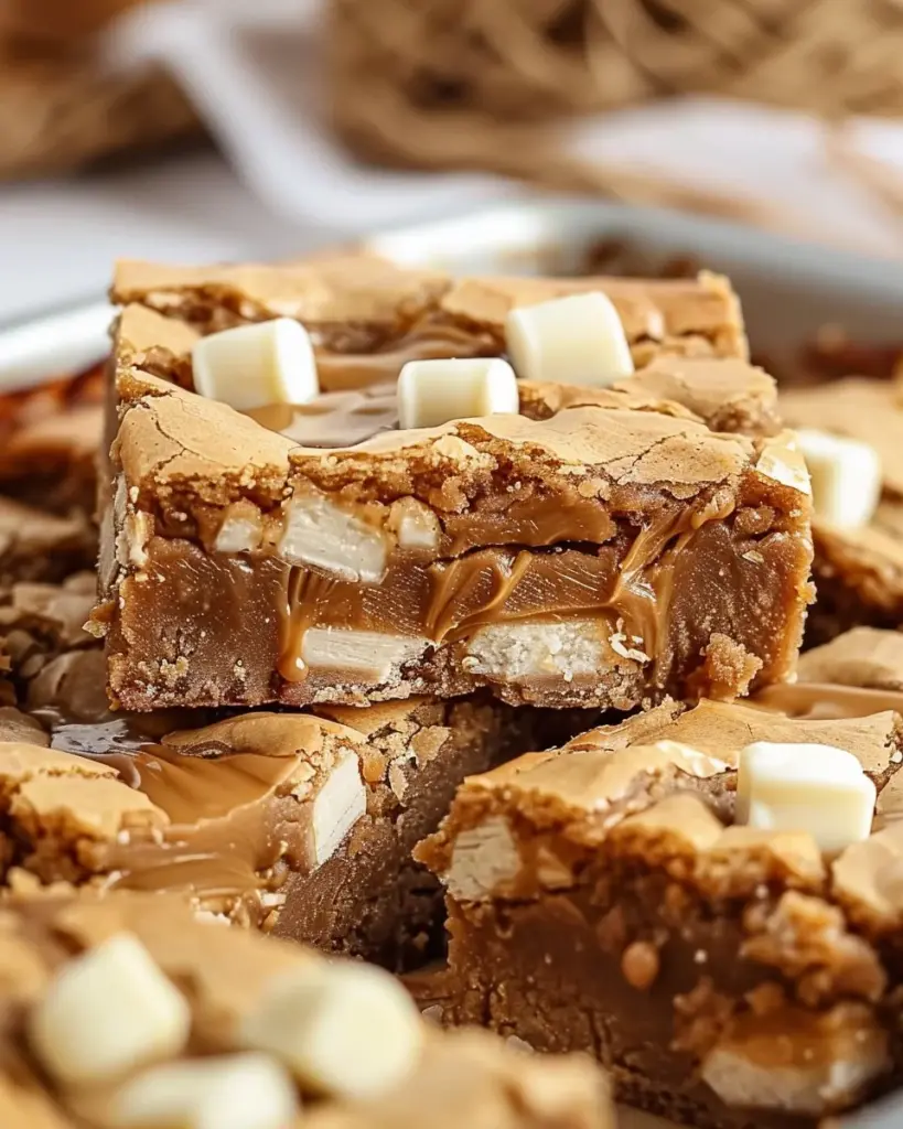 Chewy Biscoff Blondies: 8 Irresistible Steps with Gooey Centers