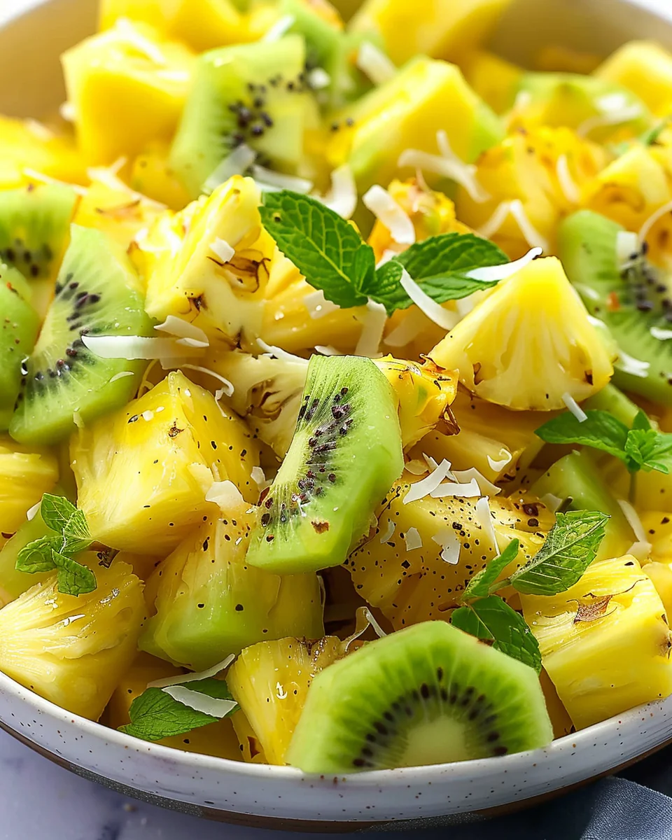 Pineapple Kiwi Salad