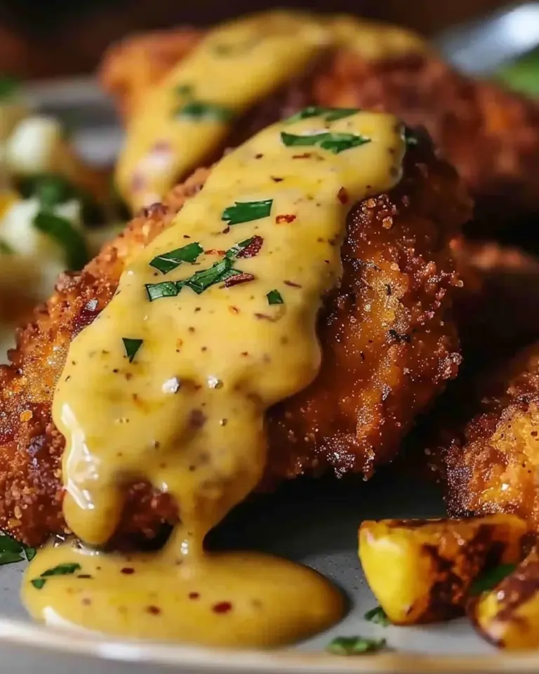 Pretzel Chicken with Mustard-Cheddar Sauce: An Amazing Ultimate Recipe