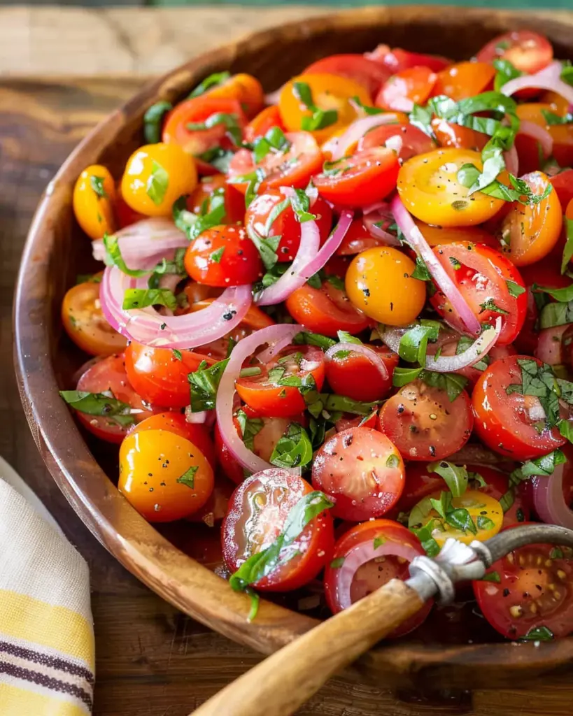 📋The Best Summer Cherry Tomato Salad Recipe