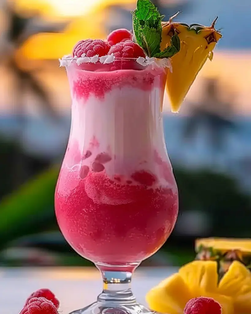 Raspberry Colada Twist