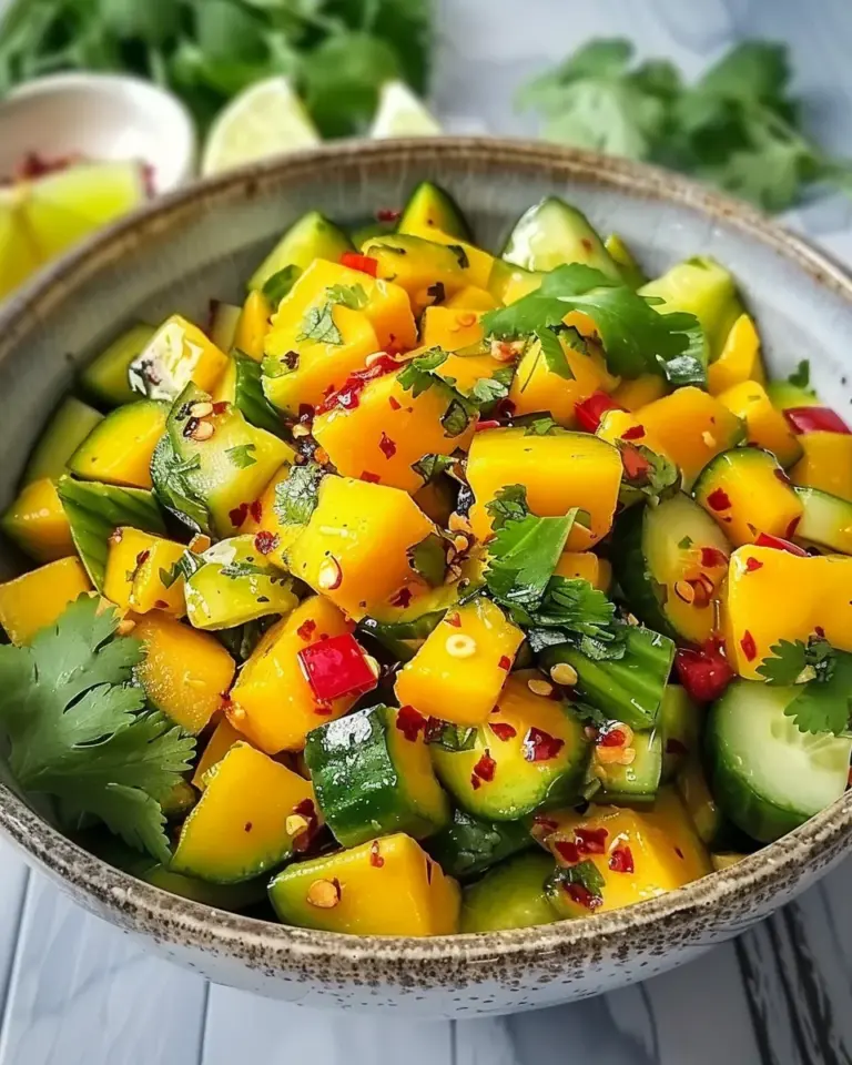 Thai Mango Cucumber Salad: Discover the Perfect Recipe!