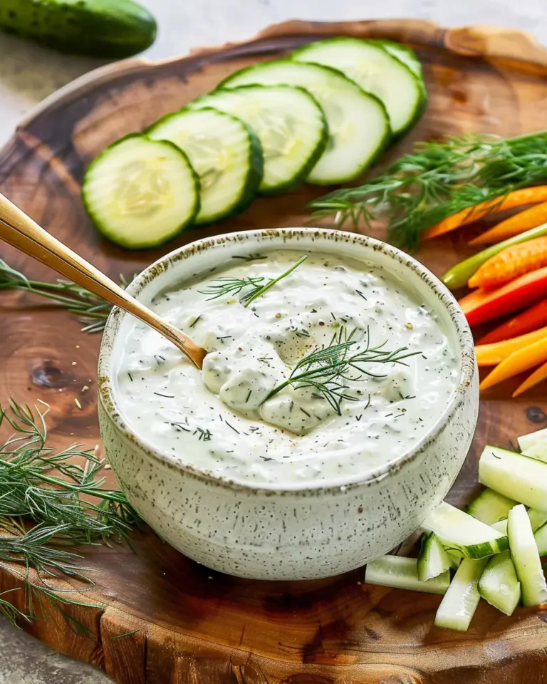 Healthy Dill Pickle Cottage Cheese Ranch Recipe